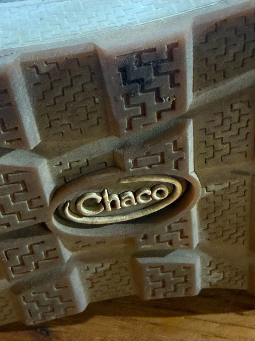Chaco Suede Waterproof Sandal Detail